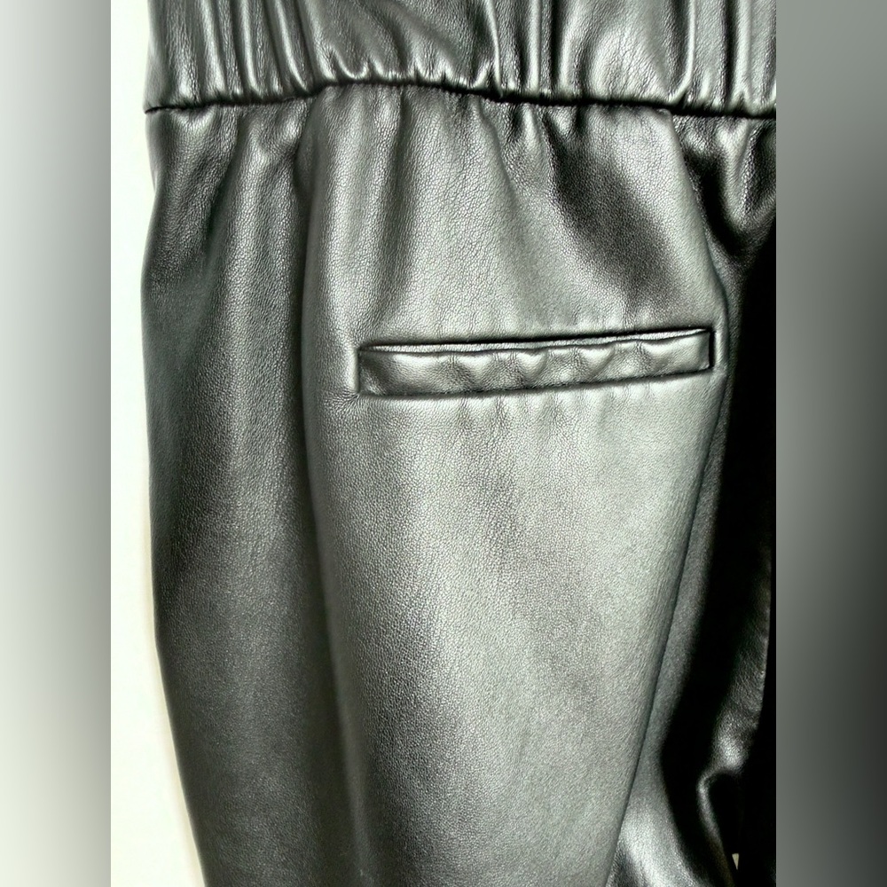 A New Day Brand Stretchy Faux Leather Pants/Leggings, Size Small - Picture 5 of 5